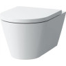Унитаз подвесной LAUFEN KARTELL 54x37 безободковый 8.2033.7.000.000.1